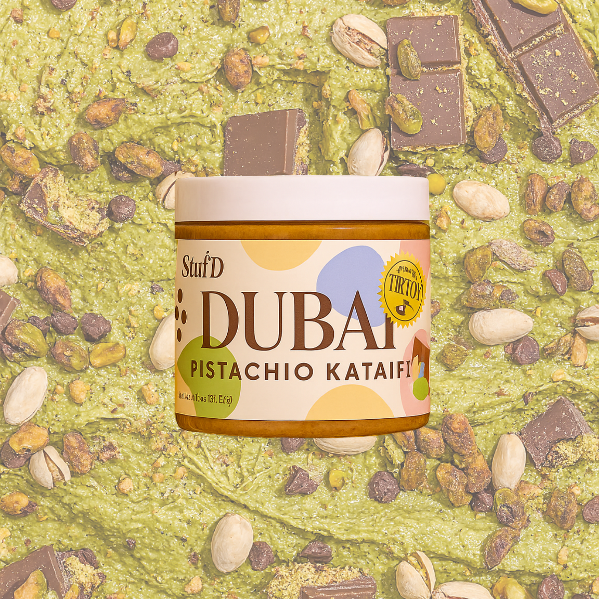 SUMMER SALE - DUBAI PISTACHIO CHOCOLATE JAR