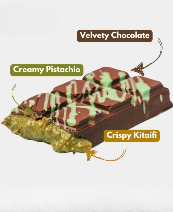 SUMMER SALE - DUBAI PISTACHIO CHOCOLATE BAR