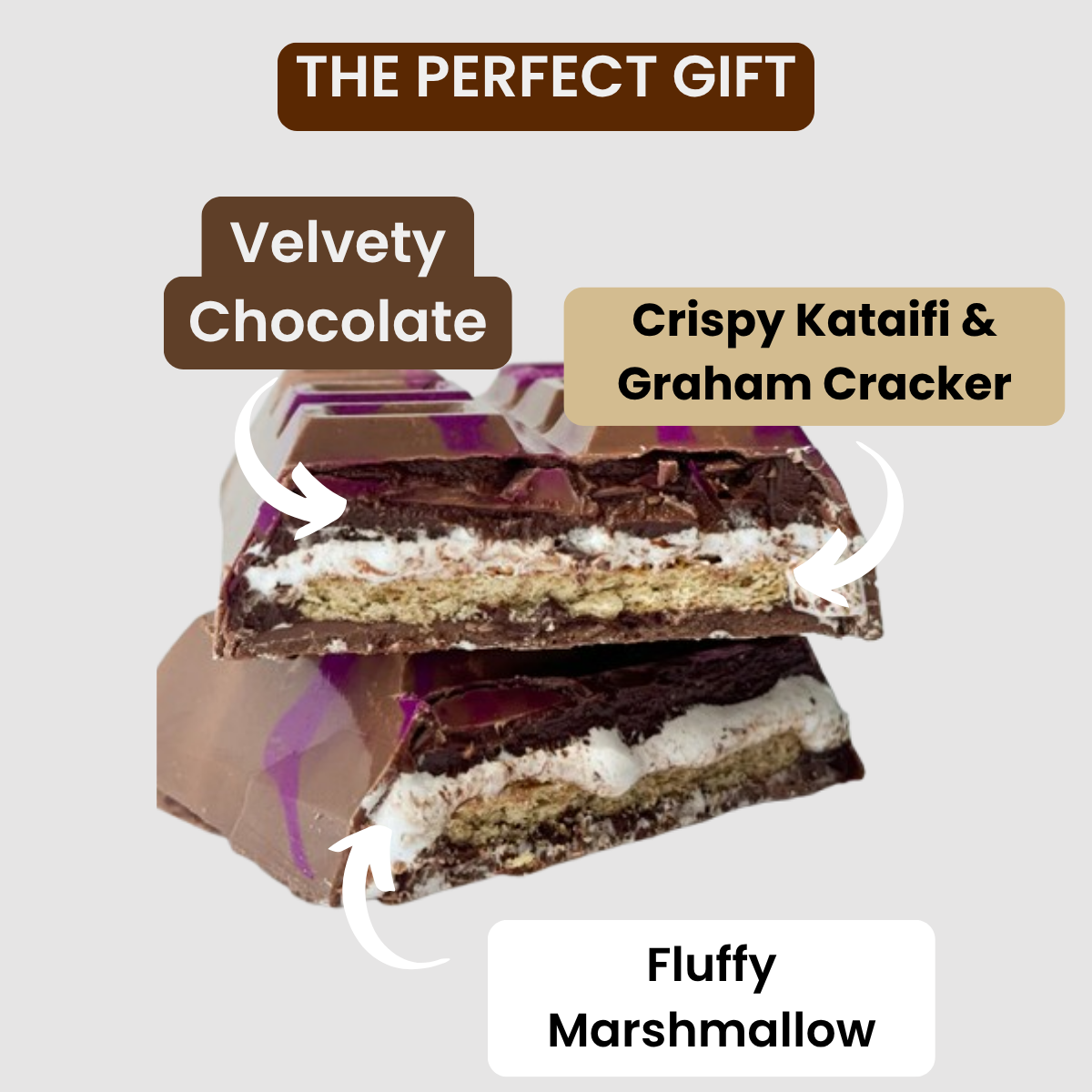 SUMMER SALE DUBAI SMORES CHOCOLATE BAR