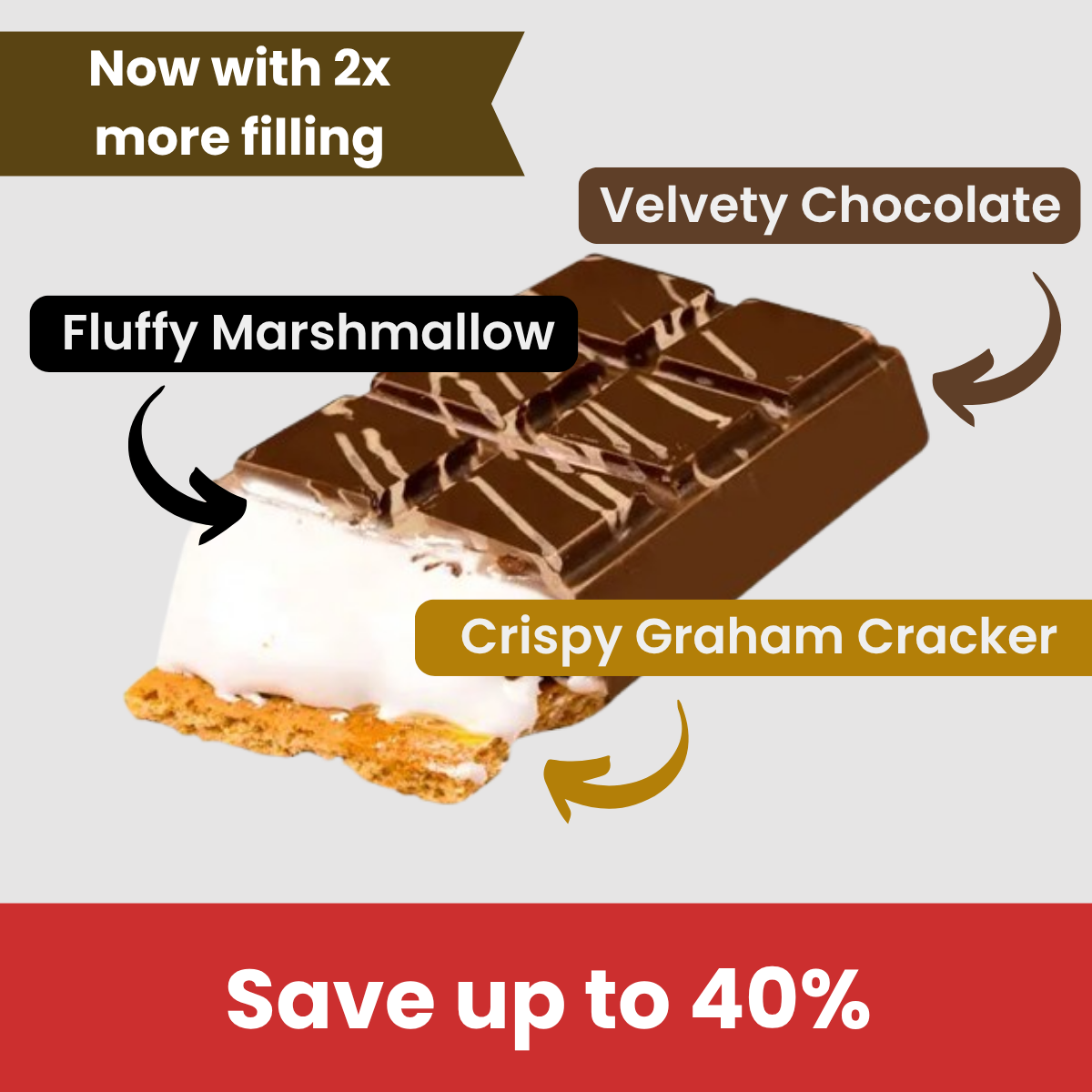 SUMMER SALE DUBAI SMORES CHOCOLATE BAR
